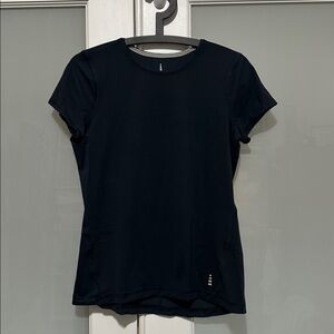 Lands End Navy Active SS Crew Tee
